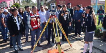 Se fortalece la transformación en San Antonio con pavimento hidráulico en la calle principal